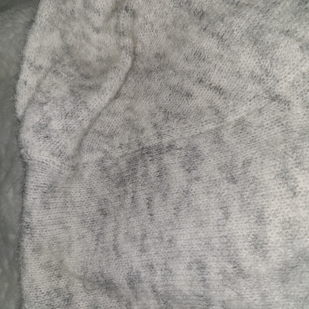 R D Style Size Large Light Gray Puff Shoulder Bal… - image 7